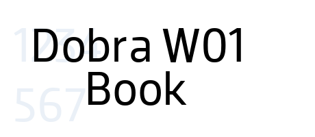 Dobra W01 Book