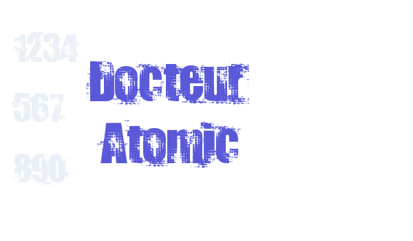 Docteur Atomic Font