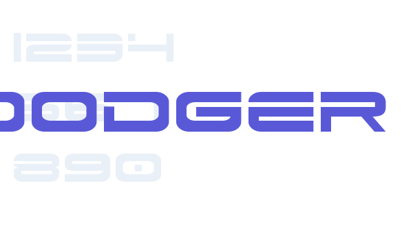 Dodger Font