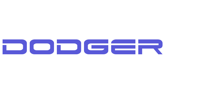 Dodger Font Download