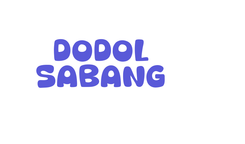 Dodol Sabang Font Download