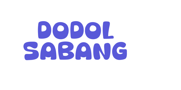 Dodol Sabang Font Download