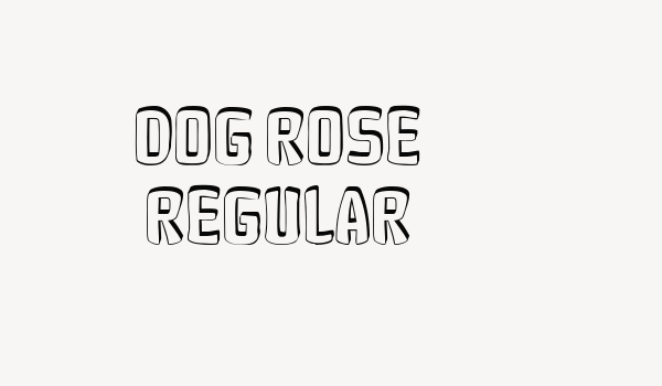 Dog Rose Regular Font