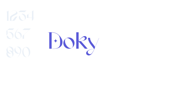 Doky font free