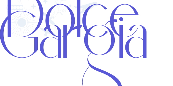 Dolce Gargia font free