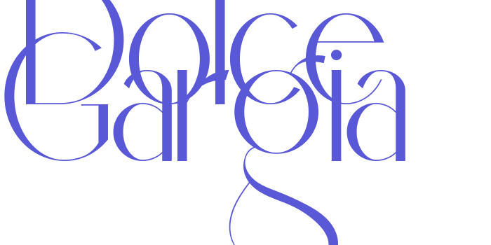 Dolce Gargia Font Download