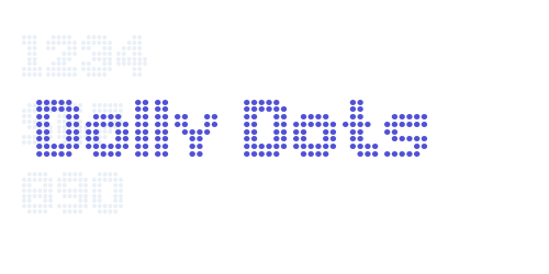 Dolly Dots-font-download