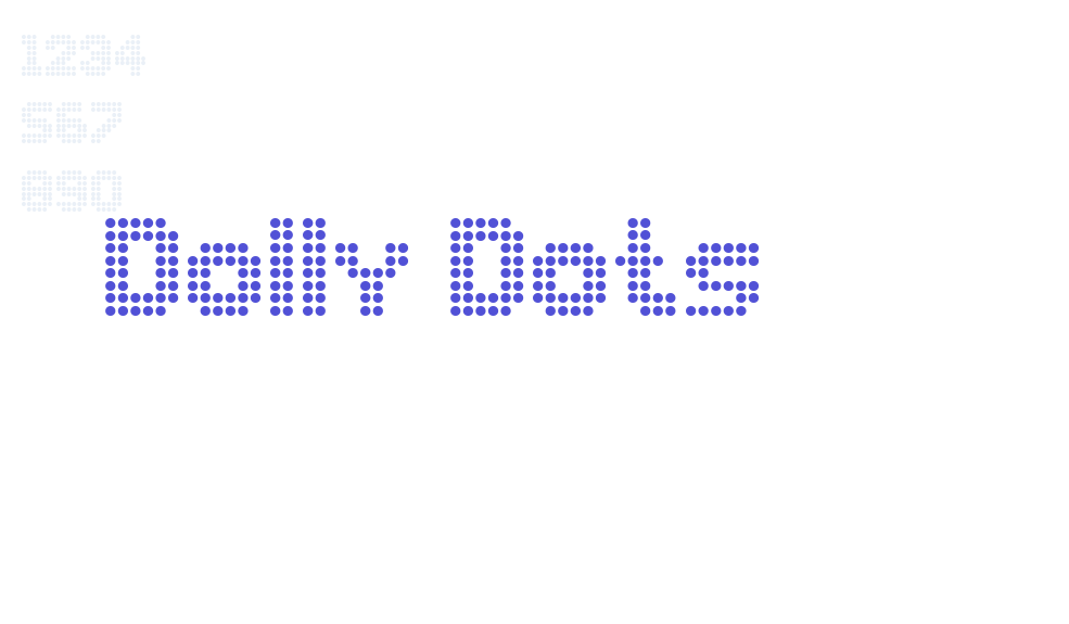 Dolly Dots-font-download