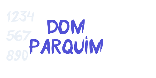 Dom Parquim-font-download