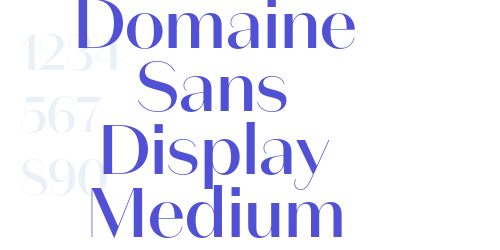 Domaine Sans Display Medium-font-download