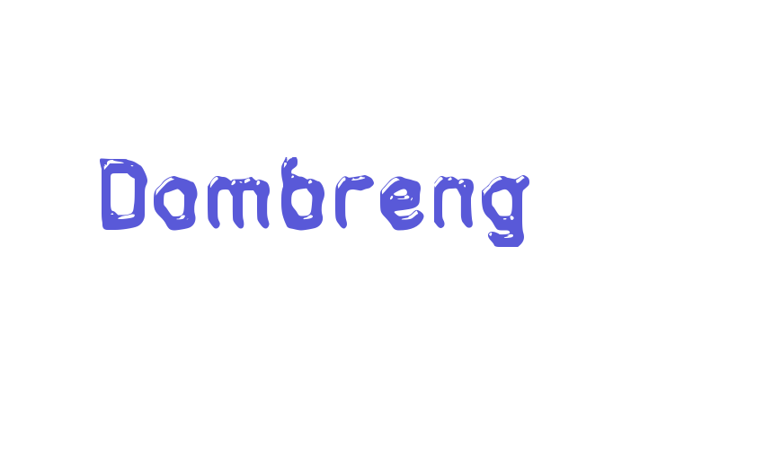 Dombreng Font