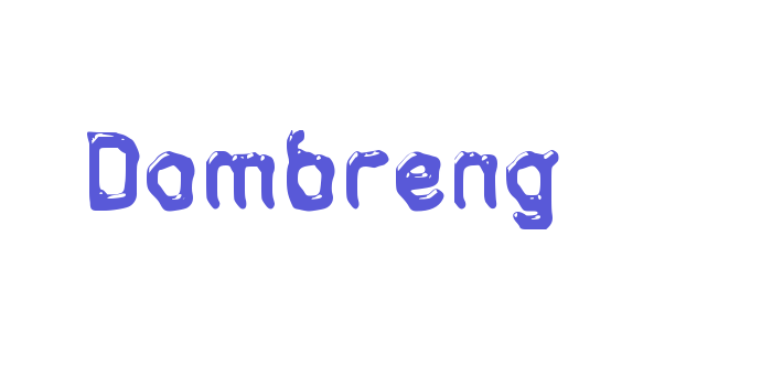 Dombreng Font Download