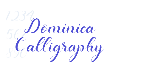Dominica Calligraphy-font-download