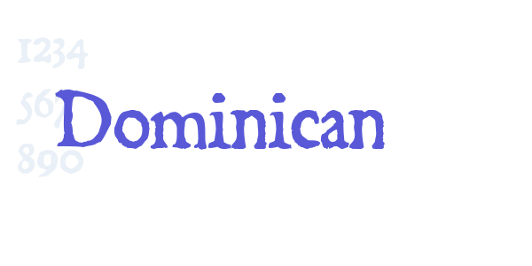 Dominican font free