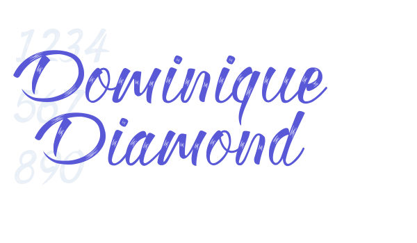 Dominique Diamond Font