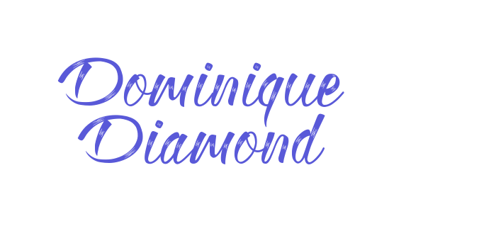 Dominique Diamond Font Download