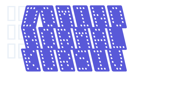 Domino normal kursiv font free