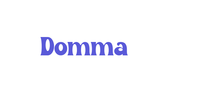 Domma Font Download