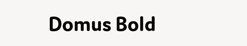 Domus Bold