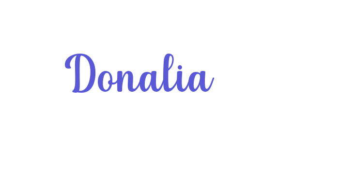 Donalia Font Download