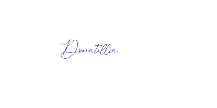 Donatellia Font Download