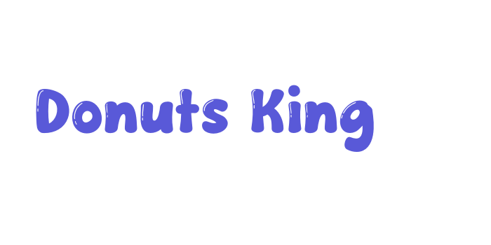 Donuts King Font Download