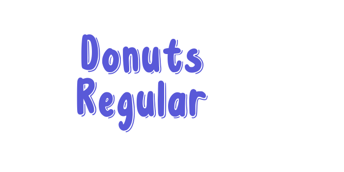 Donuts Regular Font