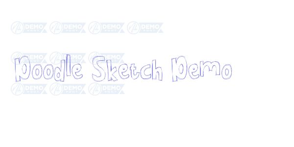 Doodle Sketch Demo font free