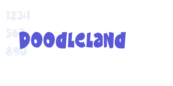 Doodleland font