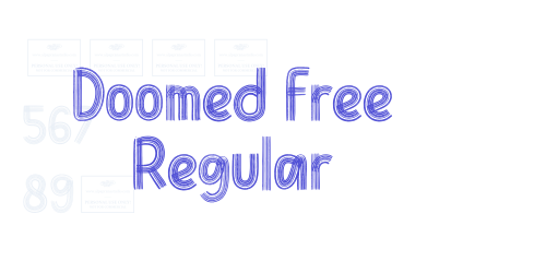 Doomed Free Regular-font-download
