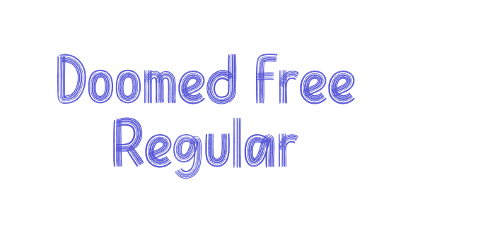 Doomed Free Regular Font