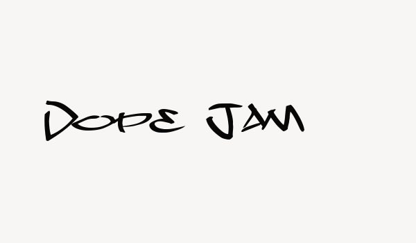 Dope Jam Font