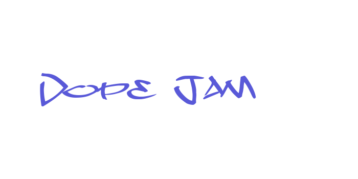 Dope Jam Font Download