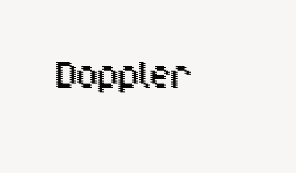 Doppler Font