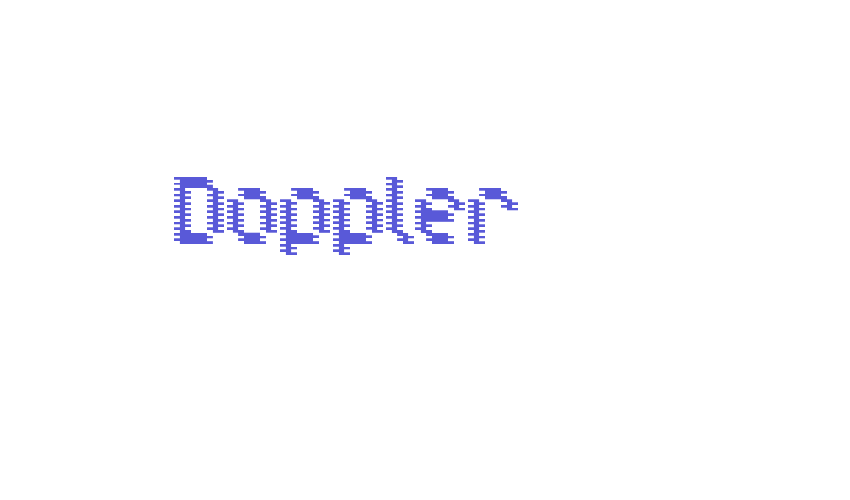 Doppler Font