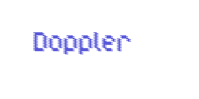 Doppler Font