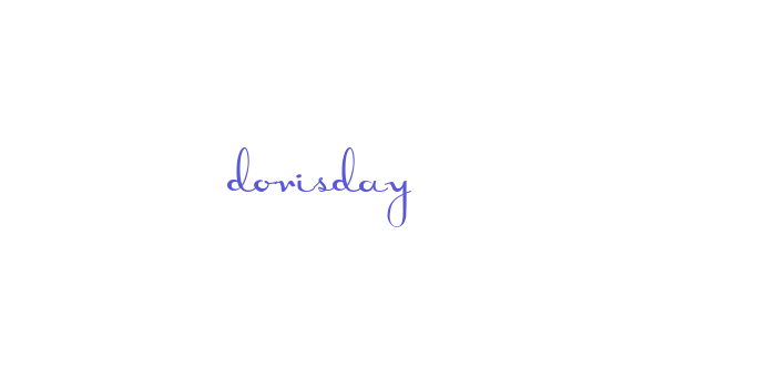 DorisDay Font Download