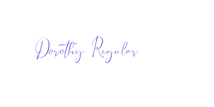 Dorothy Regular Font