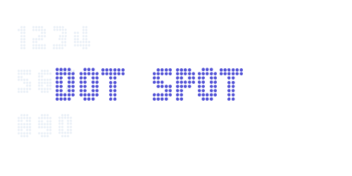 Dot Spot-font-download