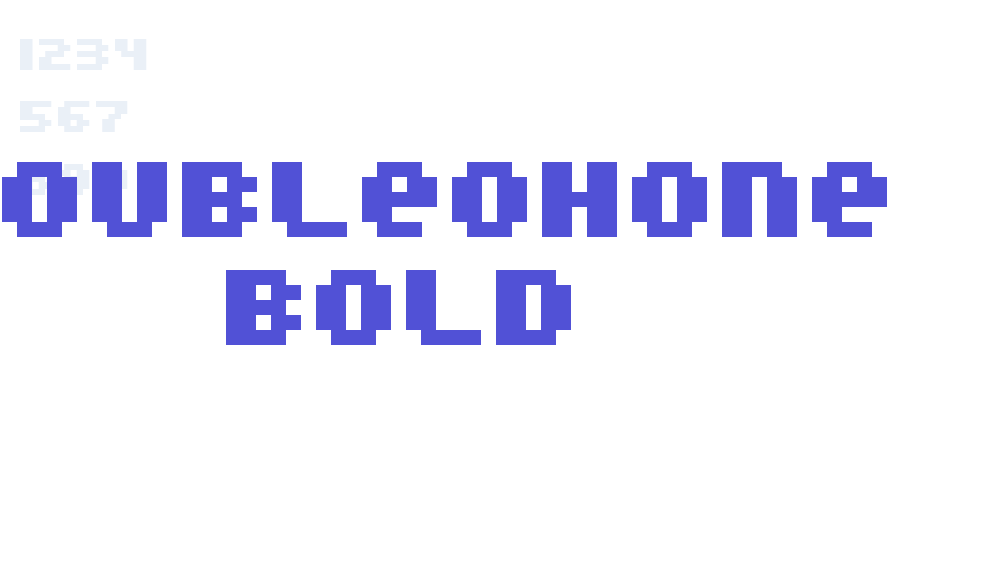 DoubleOhOne Bold-font-download