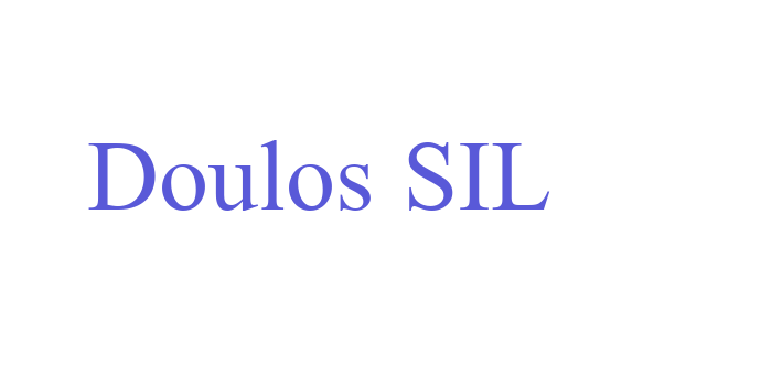 Doulos SIL Font Download