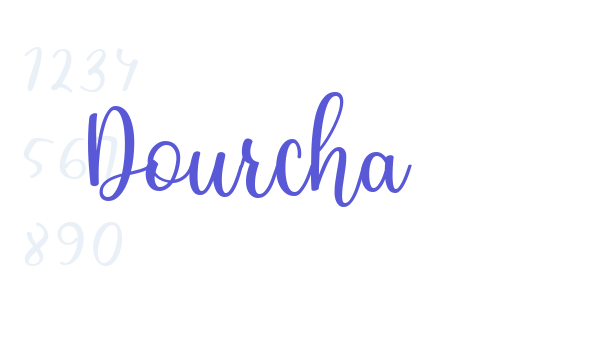 Dourcha font free