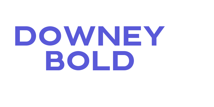 Downey Bold Font Download