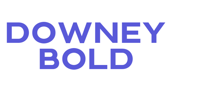 Downey Bold Font