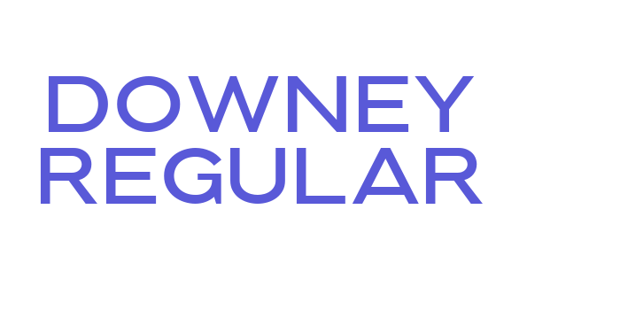 Downey Regular Font Download