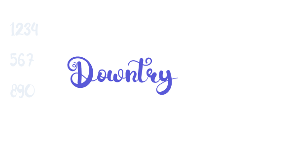 Downtry font free