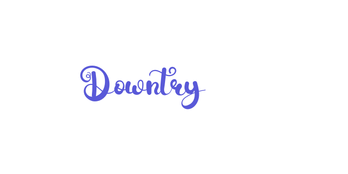 Downtry Font Download