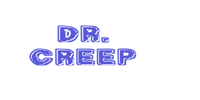 Dr. Creep Font Download