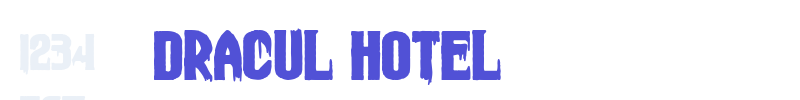 Dracul Hotel-font