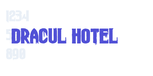 Dracul Hotel-font-download